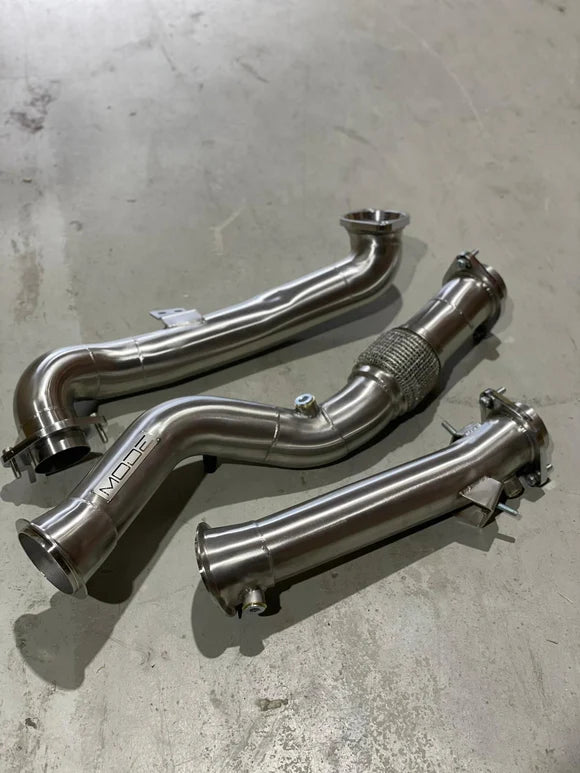 MODE Design Decatted Downpipe S58 BMW M2 G87 M3 G80 M4 G82