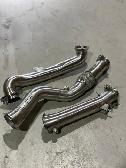 MODE Design Decatted Downpipe S58 BMW M2 G87 M3 G80 M4 G82